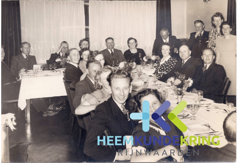 H.P.E. Mulder 25 jaar bij de gemeente H&A 1 -8-1949 Coll. HKR
